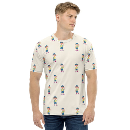 Giray Character All-Over Print Crew Neck T-Shirt, Roots & Talks - product photo
