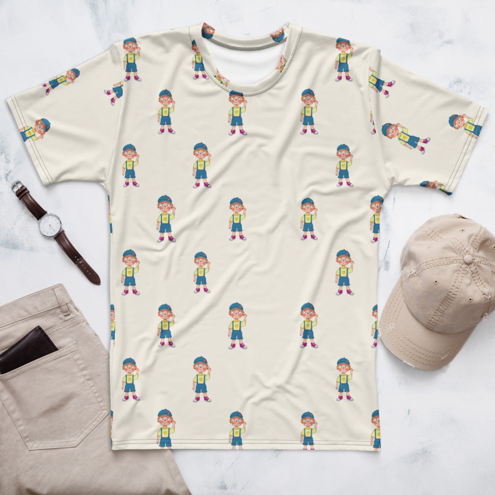 Giray Character All-Over Print Crew Neck T-Shirt, Roots & Talks - lifestyle photo 1