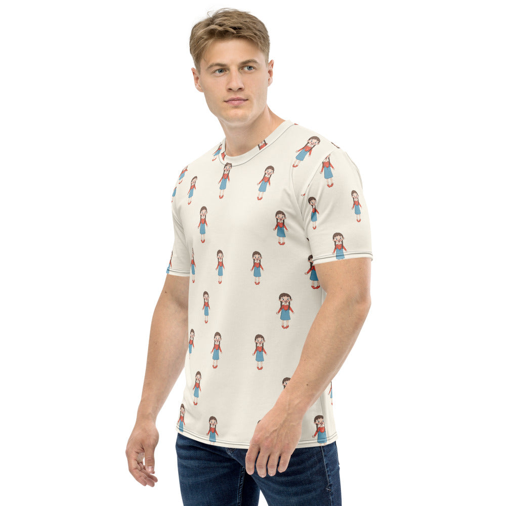 Eylül Character All-Over Print Crew Neck T-Shirt, Roots & Talks - product photo