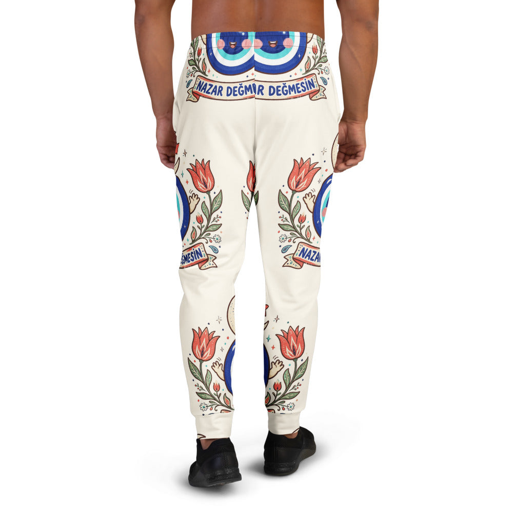 Nazar Değmesin All-Over Print Recycled Joggers, Roots & Talks - Back