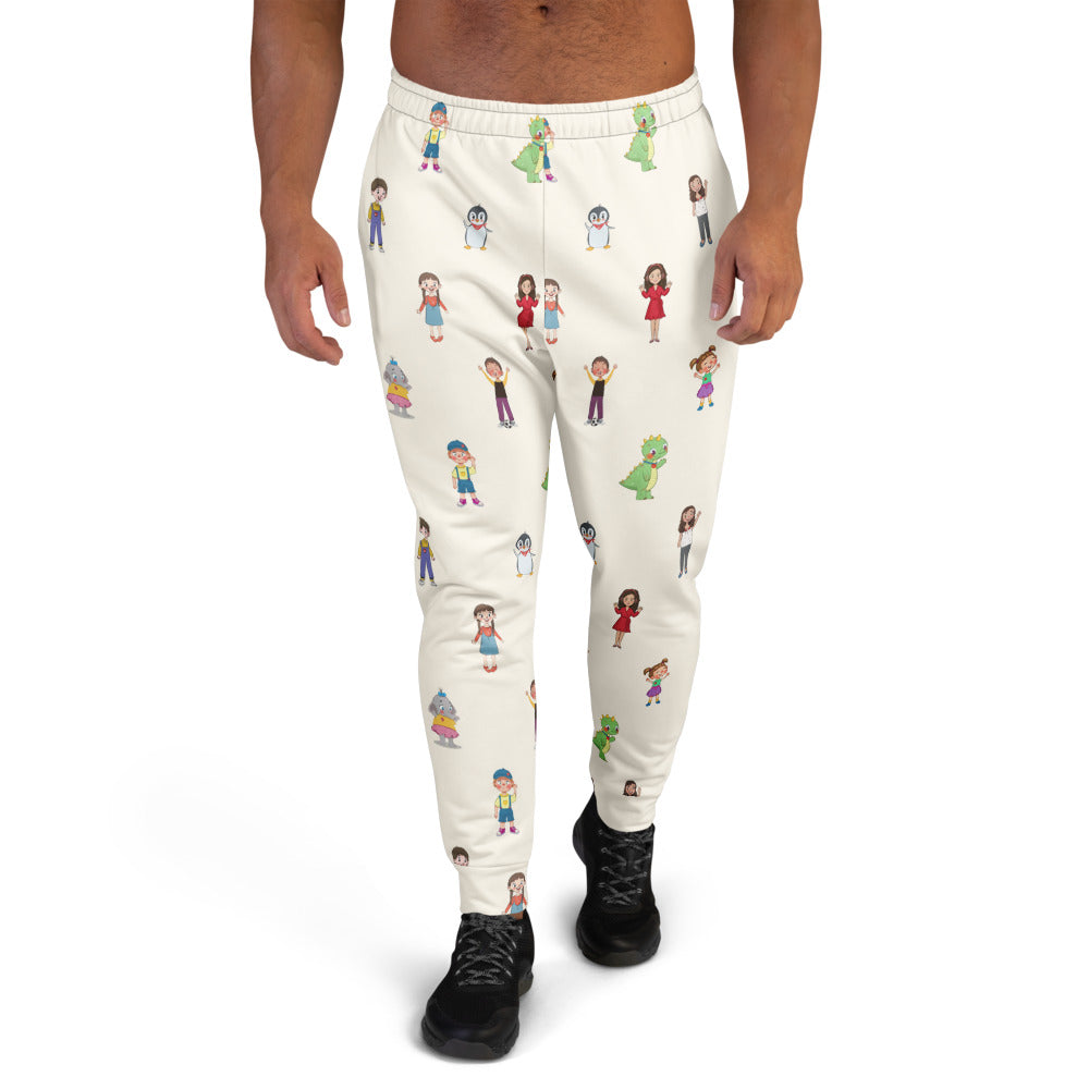 Roots & Talks Characters All-Over Print Recycled Joggers - product photo