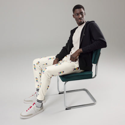 Giray Character All-Over Print Recycled Joggers, Roots & Talks - lifestyle photo 2