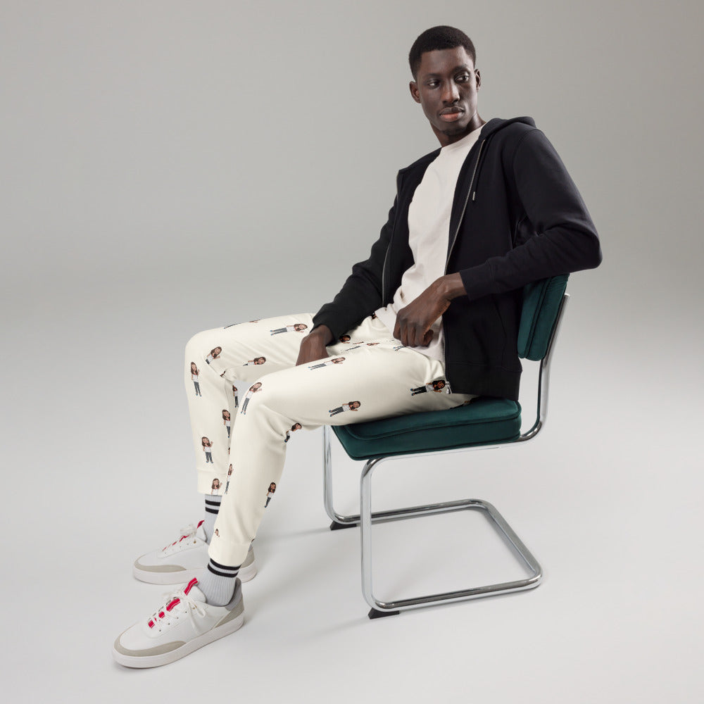Defne Character All-Over Print Recycled Joggers, Roots & Talks - lifestyle photo 2