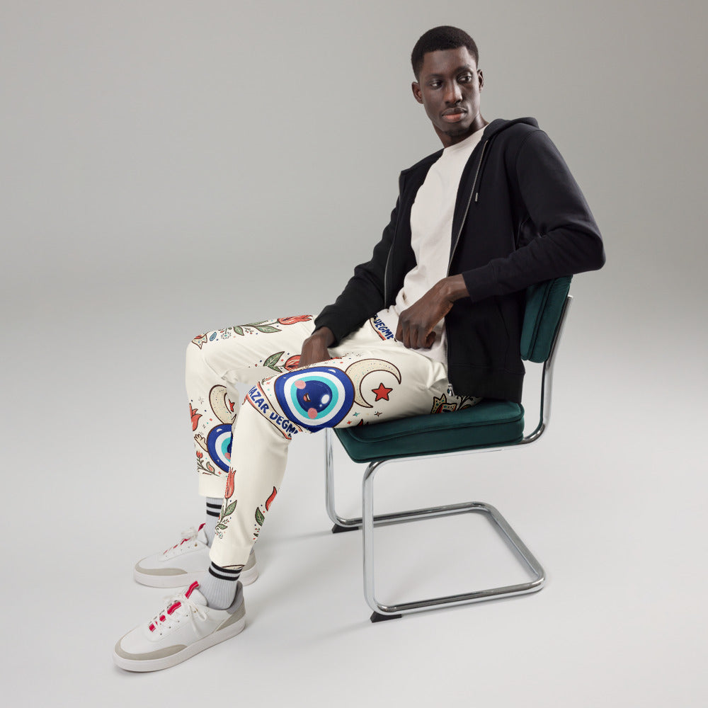 Nazar Değmesin All-Over Print Recycled Joggers, Roots & Talks - lifestyle photo 2