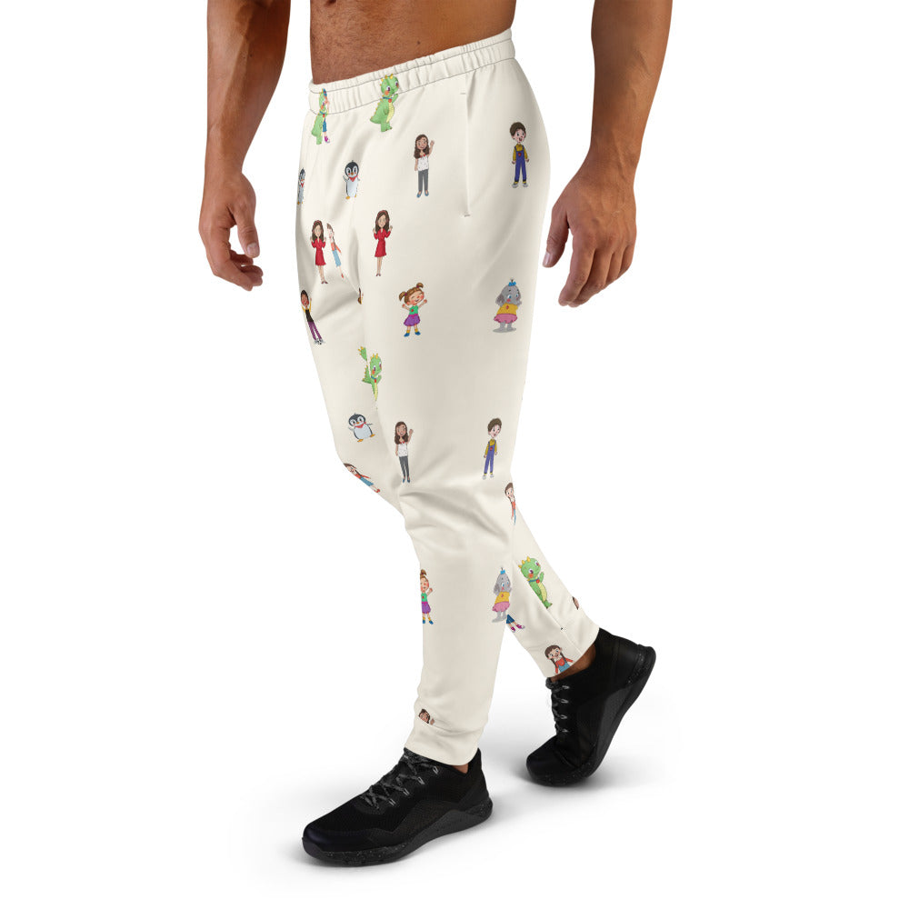 Roots & Talks Characters All-Over Print Recycled Joggers - product photo