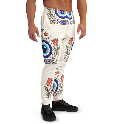 Nazar Değmesin All-Over Print Recycled Joggers, Roots & Talks - lifestyle photo 3