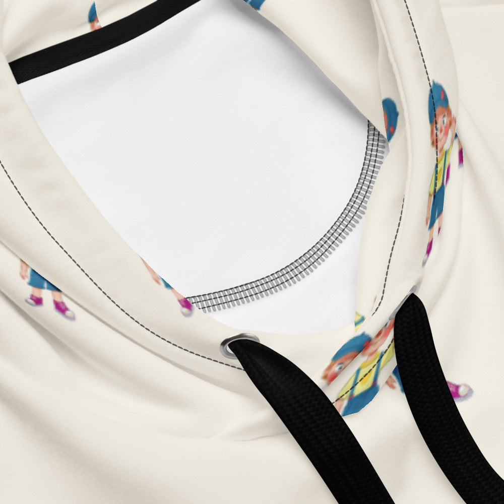 Giray Character All-Over Print Recycled Unisex Hoodie, Roots & Talks - Product details 2