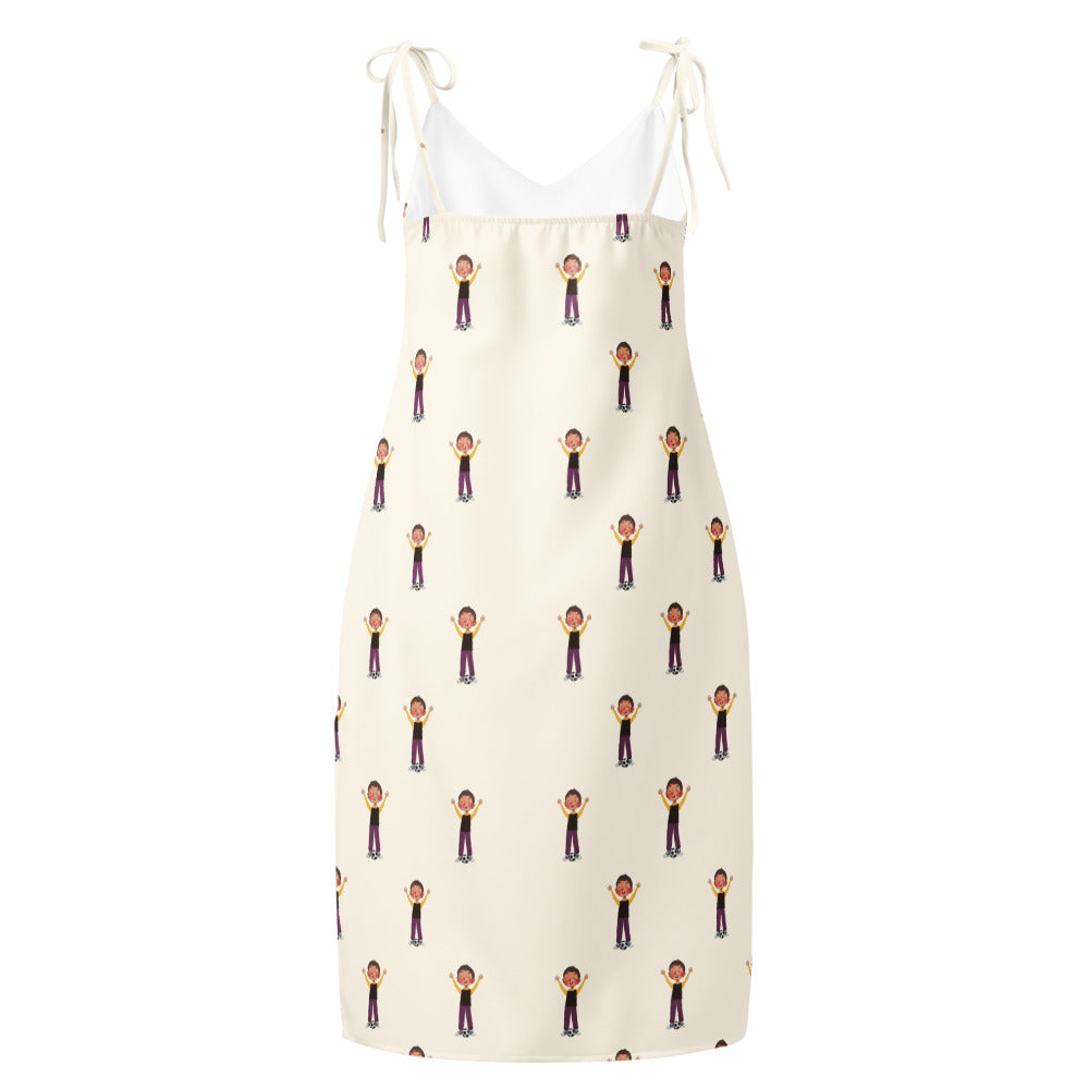 Gazi Character All-Over Print Slip Dress, Roots & Talks - product photo