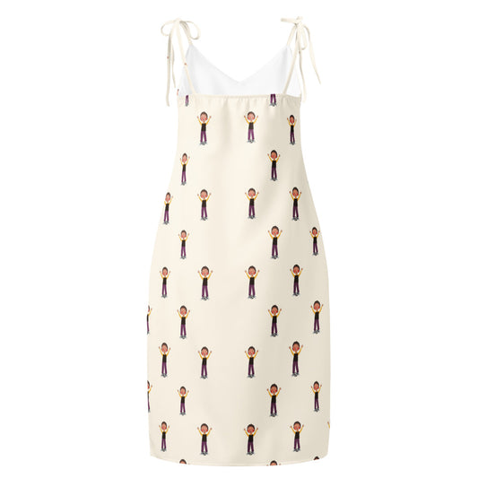Gazi Character All-Over Print Slip Dress, Roots & Talks - product photo