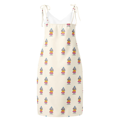 Filiz Elephant All-Over Print Slip Dress, Roots & Talks - product photo