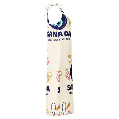 Sana Da All-Over Print Slip Dress, Roots & Talks - Right