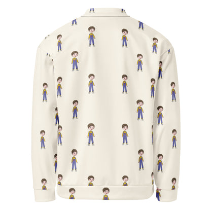 Ahmet Character All-Over Print Unisex Bomber Jacket, Roots & Talks - product photo