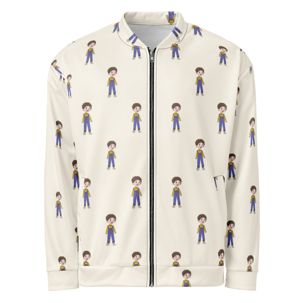 Ahmet Character All-Over Print Unisex Bomber Jacket, Roots & Talks - product photo