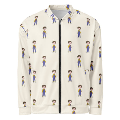 Ahmet Character All-Over Print Unisex Bomber Jacket, Roots & Talks - product photo