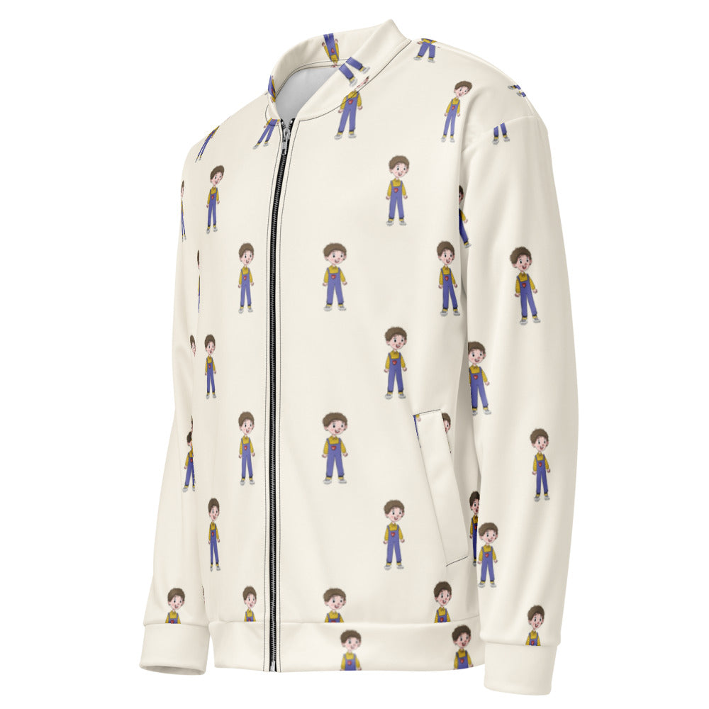 Ahmet Character All-Over Print Unisex Bomber Jacket, Roots & Talks - product photo