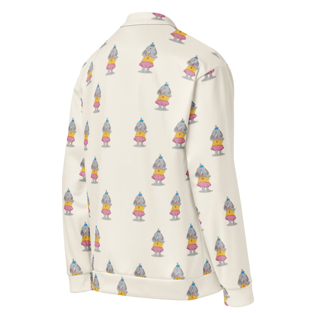 Filiz Elephant All-Over Print Unisex Bomber Jacket, Roots & Talks - Right Back