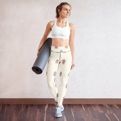 Filiz Elephant All-Over Print Yoga Leggings, Roots & Talks - lifestyle photo 1