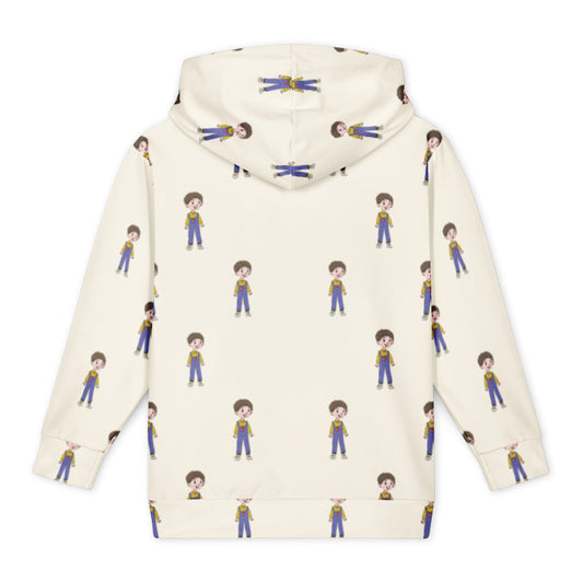 Ahmet Character All-Over Print Youth Hoodie (Youth Sizes 14–20), Roots & Talks - Back