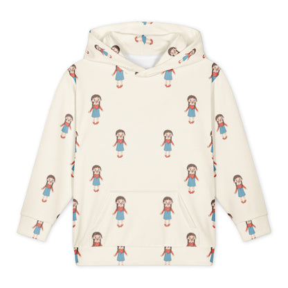 Eylül Character All-Over Print Youth Hoodie (Youth Sizes 14–20), Roots & Talks - product photo