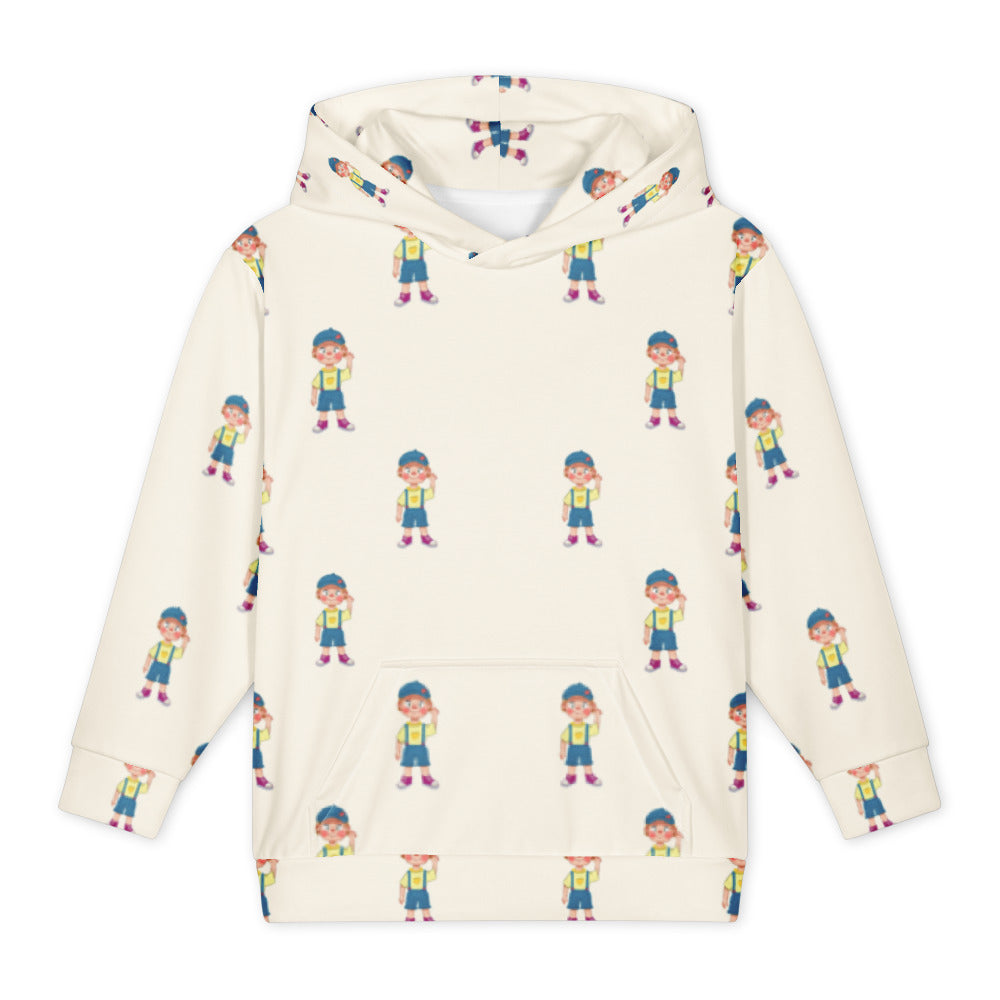 Giray Character All-Over Print Youth Hoodie (Youth Sizes 14–20), Roots & Talks - product photo