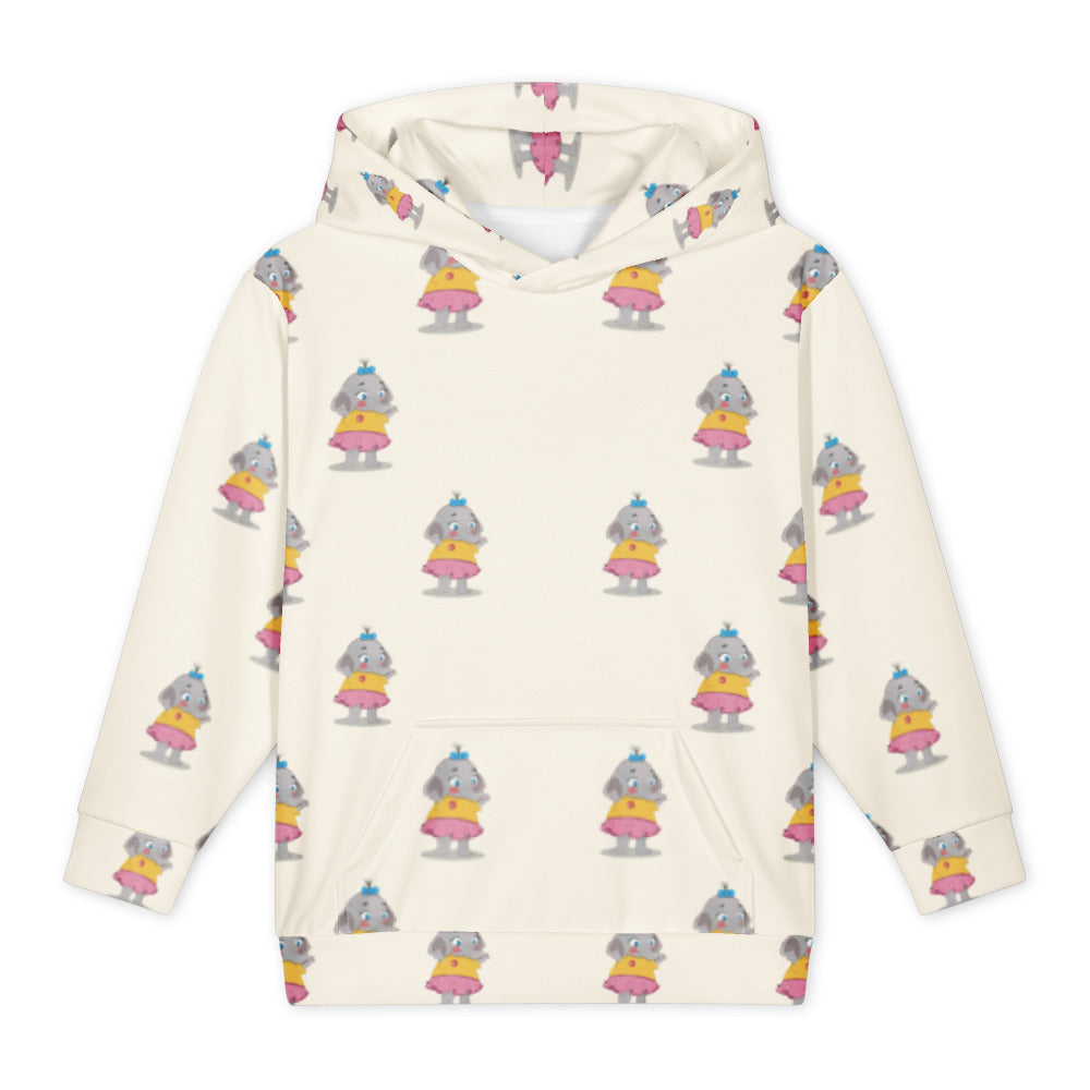 Filiz Elephant All-Over Print Youth Hoodie (Youth Sizes 14–20), Roots & Talks - product photo