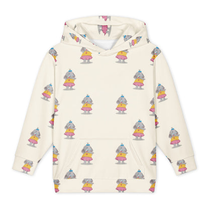 Filiz Elephant All-Over Print Youth Hoodie (Youth Sizes 14–20), Roots & Talks - product photo