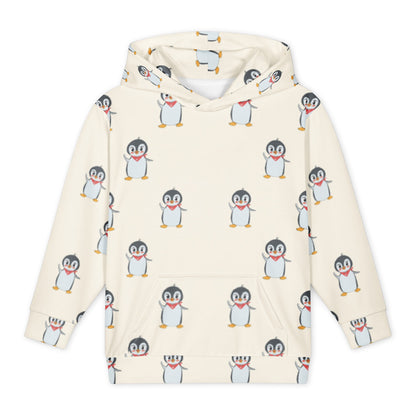 Pingucan Penguin All-Over Print Youth Hoodie (Youth Sizes 14–20), Roots & Talks - product photo