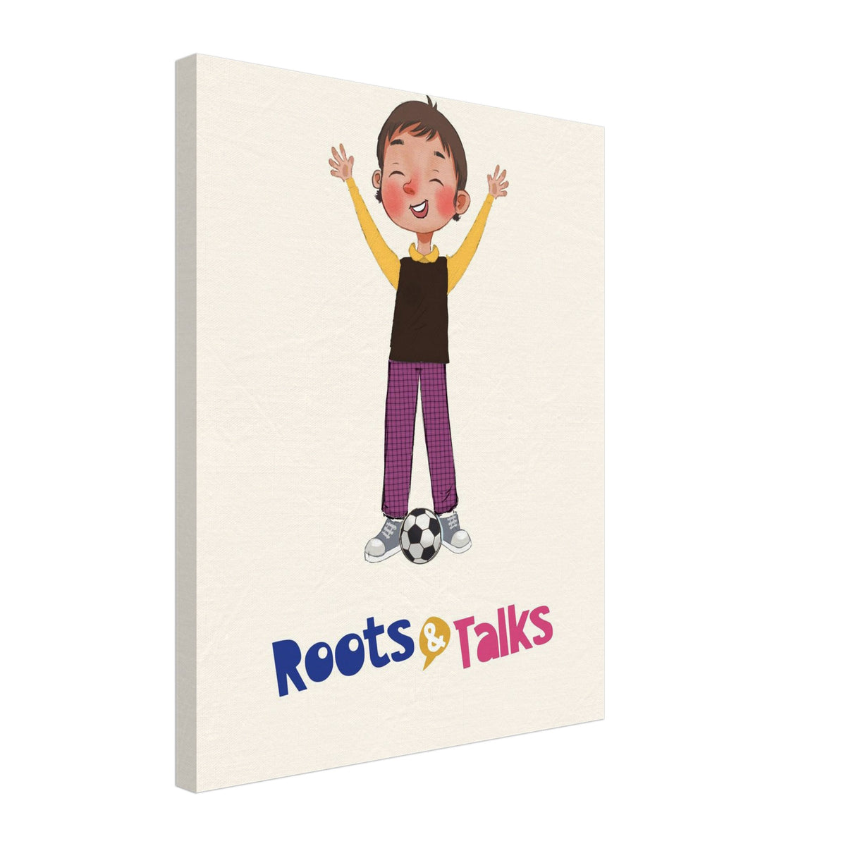 Gazi Character Canvas Print, Roots & Talks - canvas photo 4