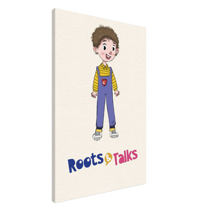 Ahmet Character Canvas Print, Roots & Talks - canvas photo 3