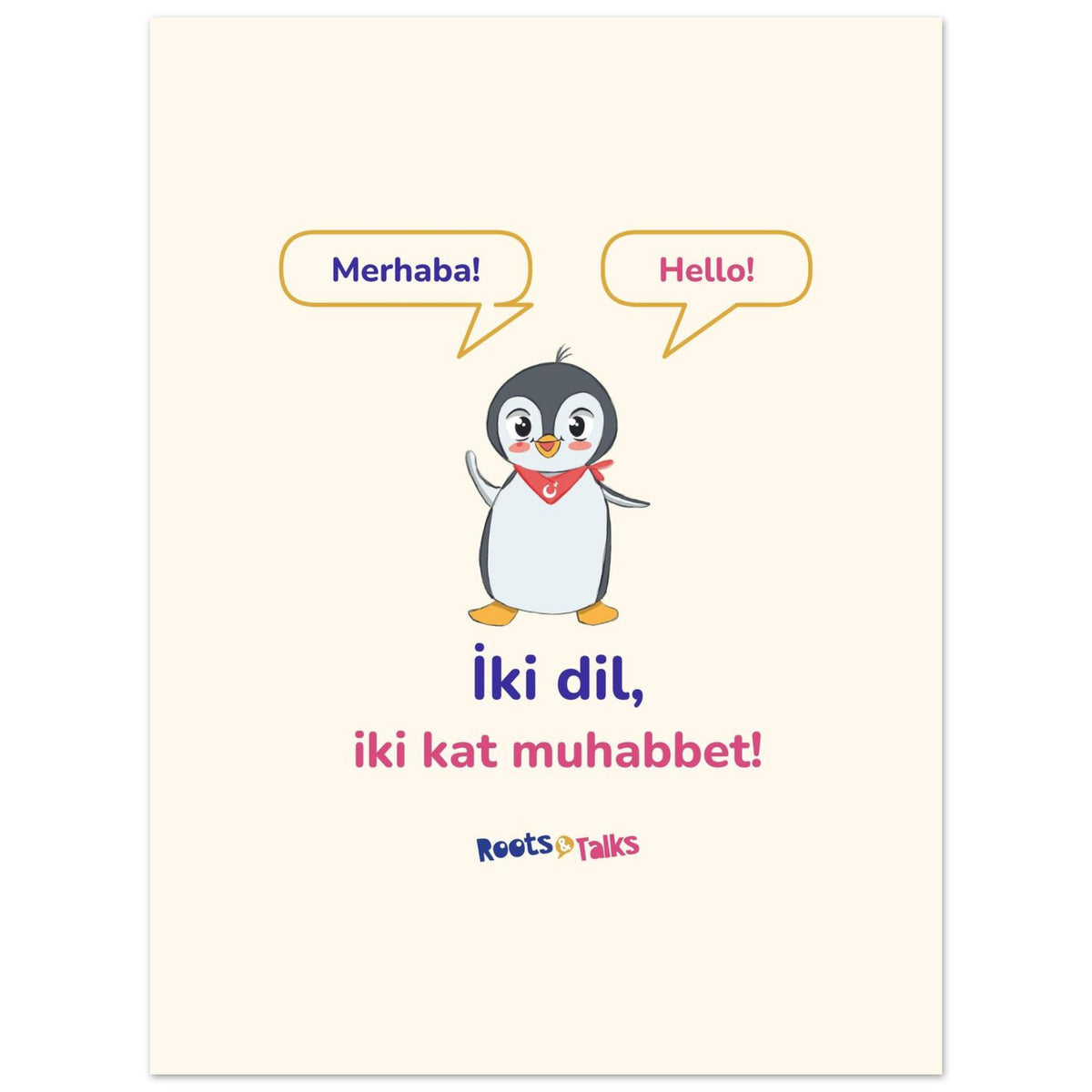 İki Dil, İki Kat Muhabbet Portrait Poster, Roots & Talks - poster photo 7