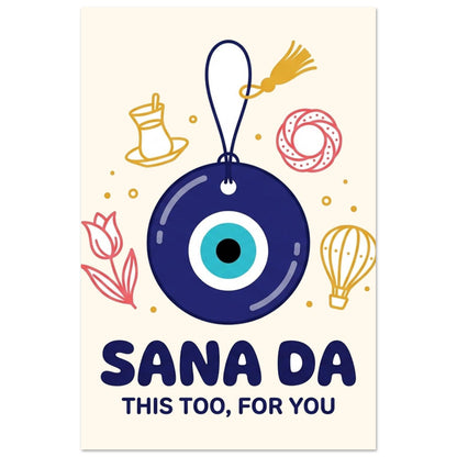 Sana Da Portrait Poster, Roots & Talks - poster photo 1