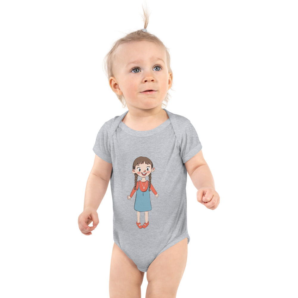 Eylül Character Baby Bodysuit, Roots & Talks - Heather