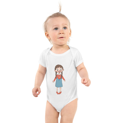 Eylül Character Baby Bodysuit, Roots & Talks - White