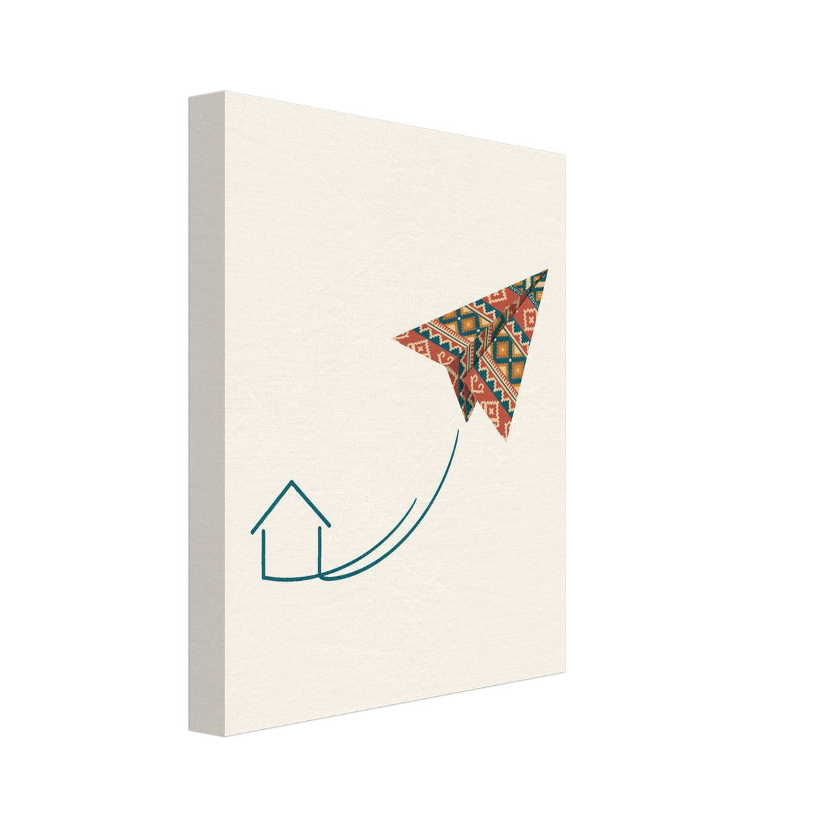 Kilim Flight Canvas Print, Roots & Talks - canvas photo 1