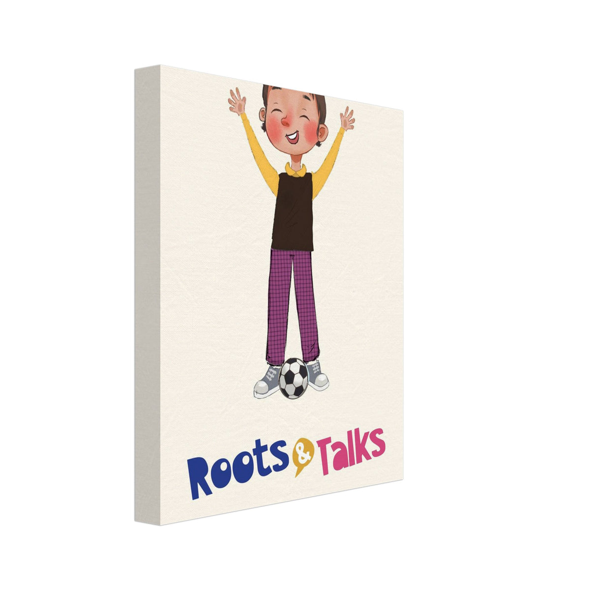 Gazi Character Canvas Print, Roots & Talks - canvas photo 1