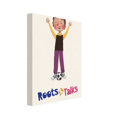 Gazi Character Canvas Print, Roots & Talks - canvas photo 1