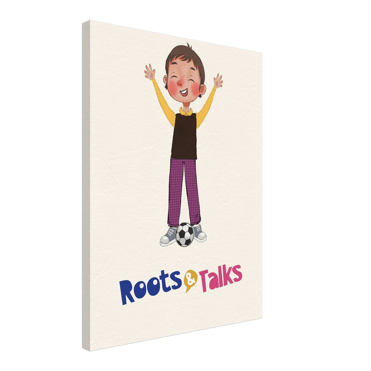 Gazi Character Canvas Print, Roots & Talks - canvas photo 6
