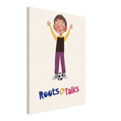 Gazi Character Canvas Print, Roots & Talks - canvas photo 6