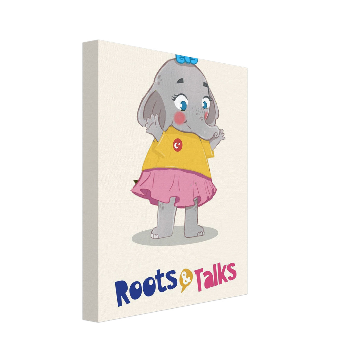 Filiz Elephant Canvas Print, Roots & Talks - canvas photo 1