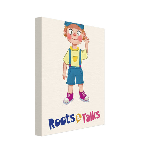 Giray Character Canvas Print, Roots & Talks - canvas photo 1