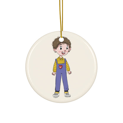 Ahmet Character Ceramic Ornament, Roots & Talks - product photo