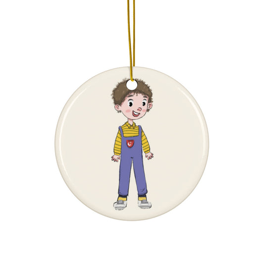 Ahmet Character Ceramic Ornament, Roots & Talks - product photo