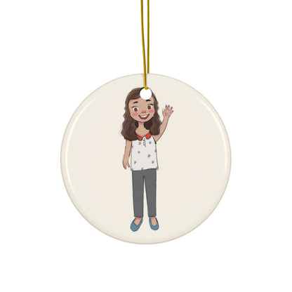 Defne Character Ceramic Ornament, Roots & Talks - product photo