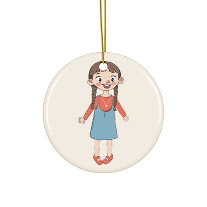 Eylül Character Ceramic Ornament, Roots & Talks - product photo