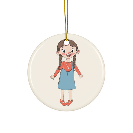 Eylül Character Ceramic Ornament, Roots & Talks - product photo