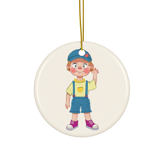 Giray Character Ceramic Ornament, Roots & Talks - product photo