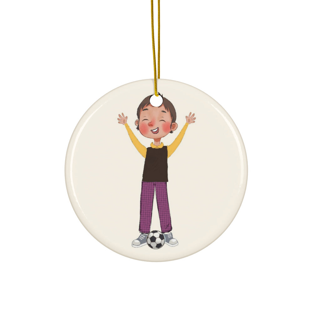 Gazi Character Ceramic Ornament, Roots & Talks - product photo