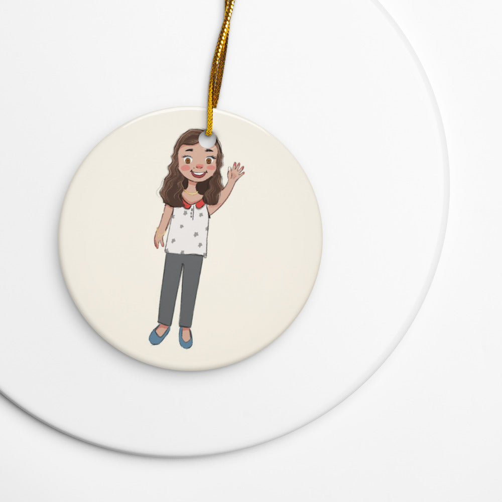 Defne Character Ceramic Ornament, Roots & Talks - lifestyle photo 1