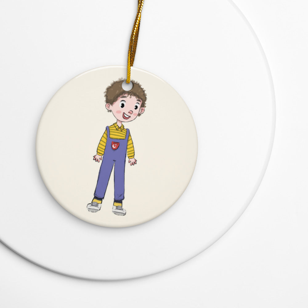 Ahmet Character Ceramic Ornament, Roots & Talks - lifestyle photo 1