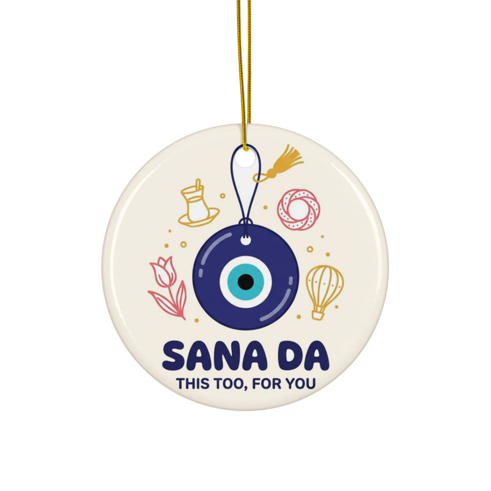 Sana Da Ceramic Ornament, Roots & Talks - product photo